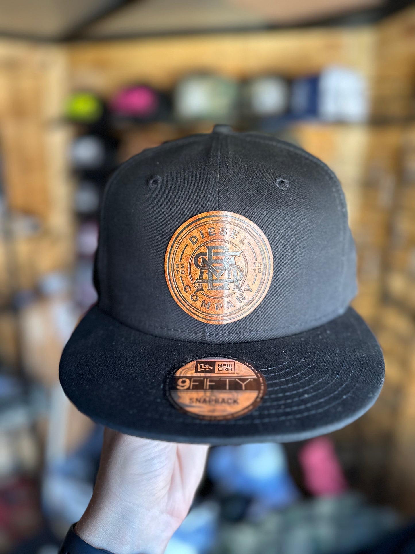 Leather Patch Hat