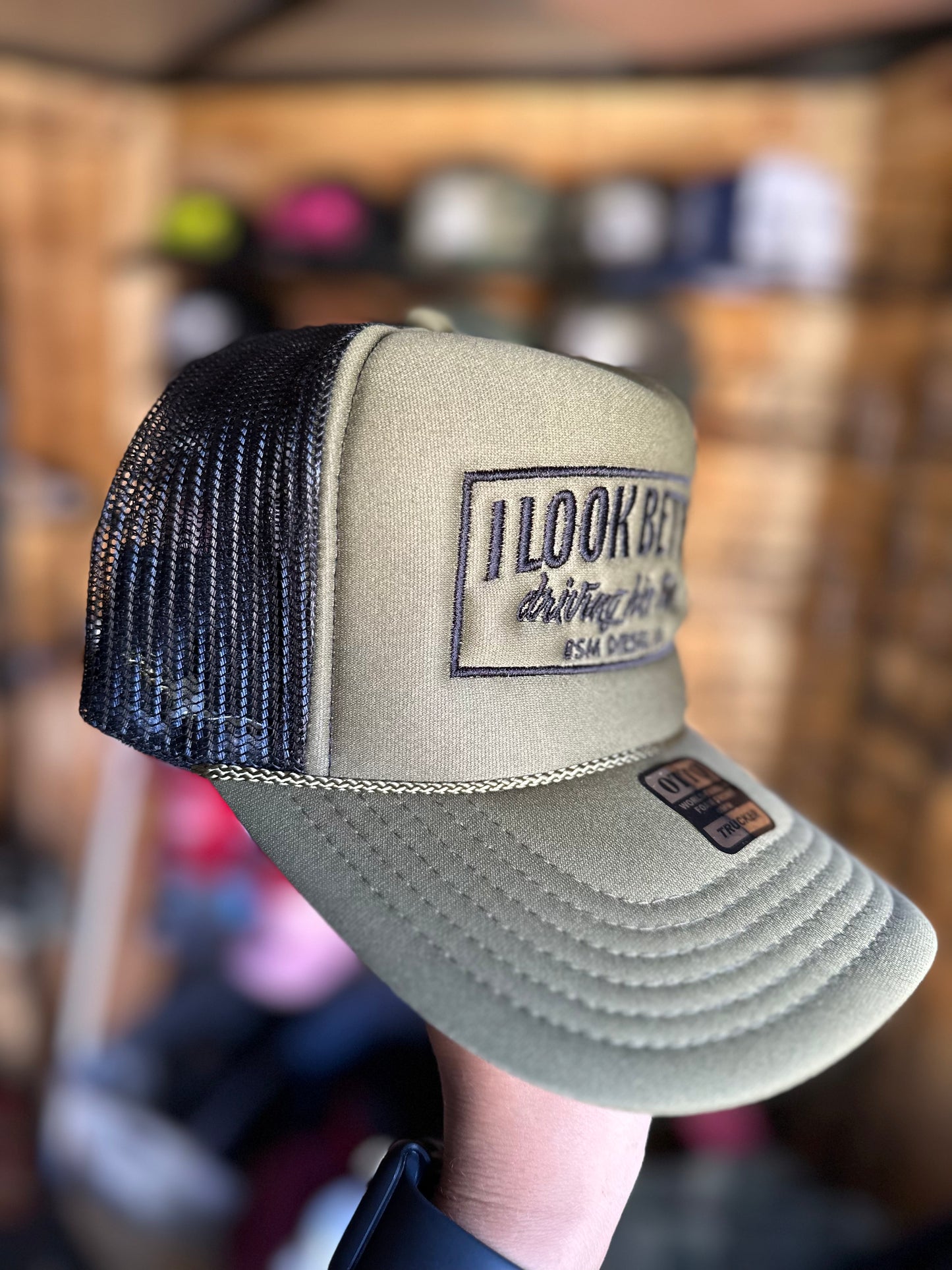 Foam trucker hat