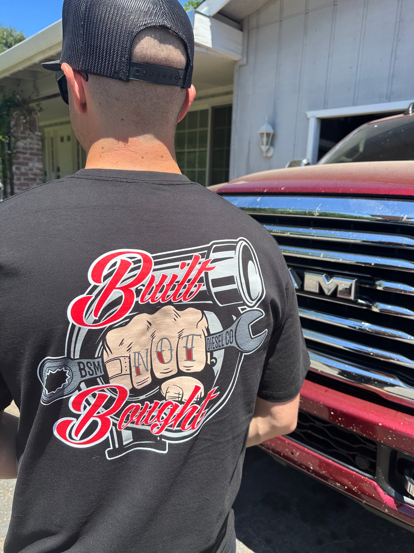 Built Not Bought t-shirt