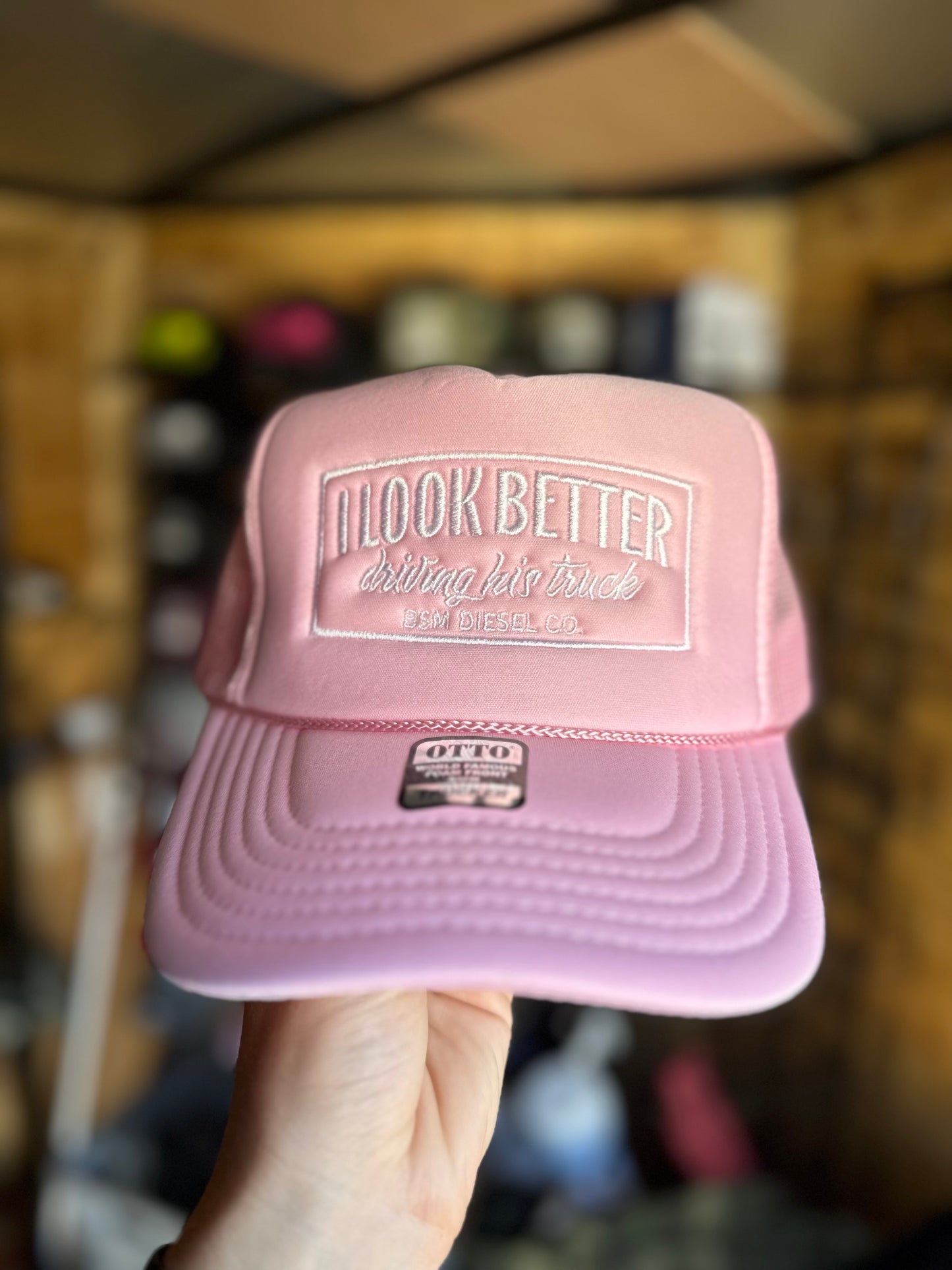 Foam trucker hat